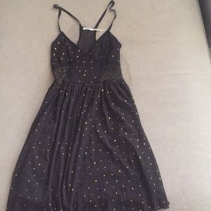 Sparkle and black with mesh boddess kimchi dress